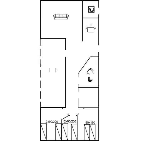 Hébergement de vacances Eetu - 1-3km From The Sea By Interhome *
